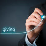 Giving is up!