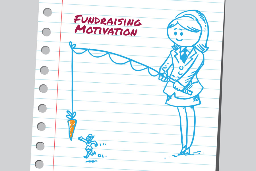 Carrots and Sticks: Motivating Fundraisers to Take Action